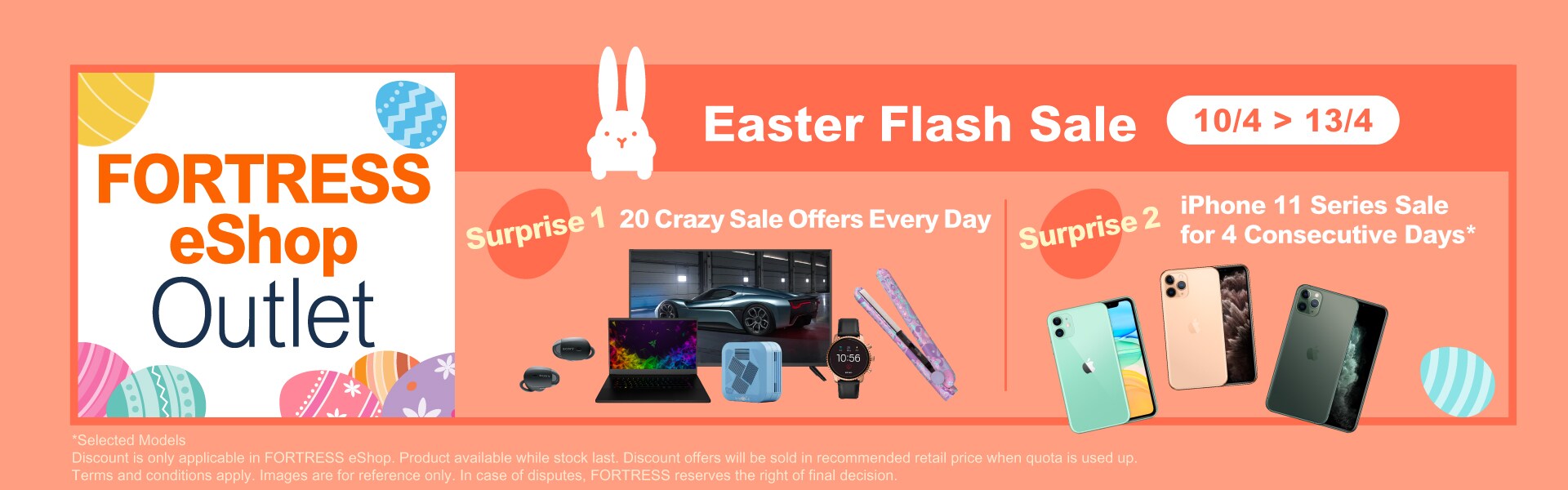 Fortress Easter Flash Sale FORTRESS